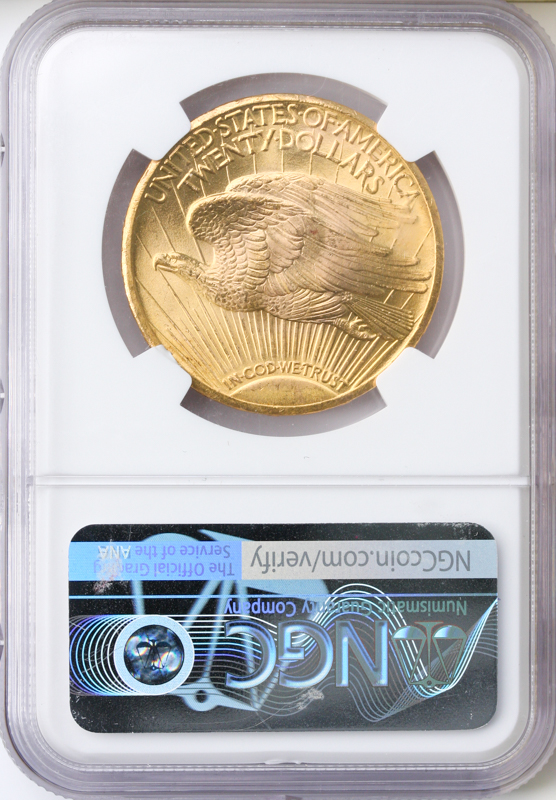 1928 $20 Saint Gaudens NGC MS66 CAC +