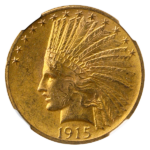 1915 $10 Indian NGC MS63
