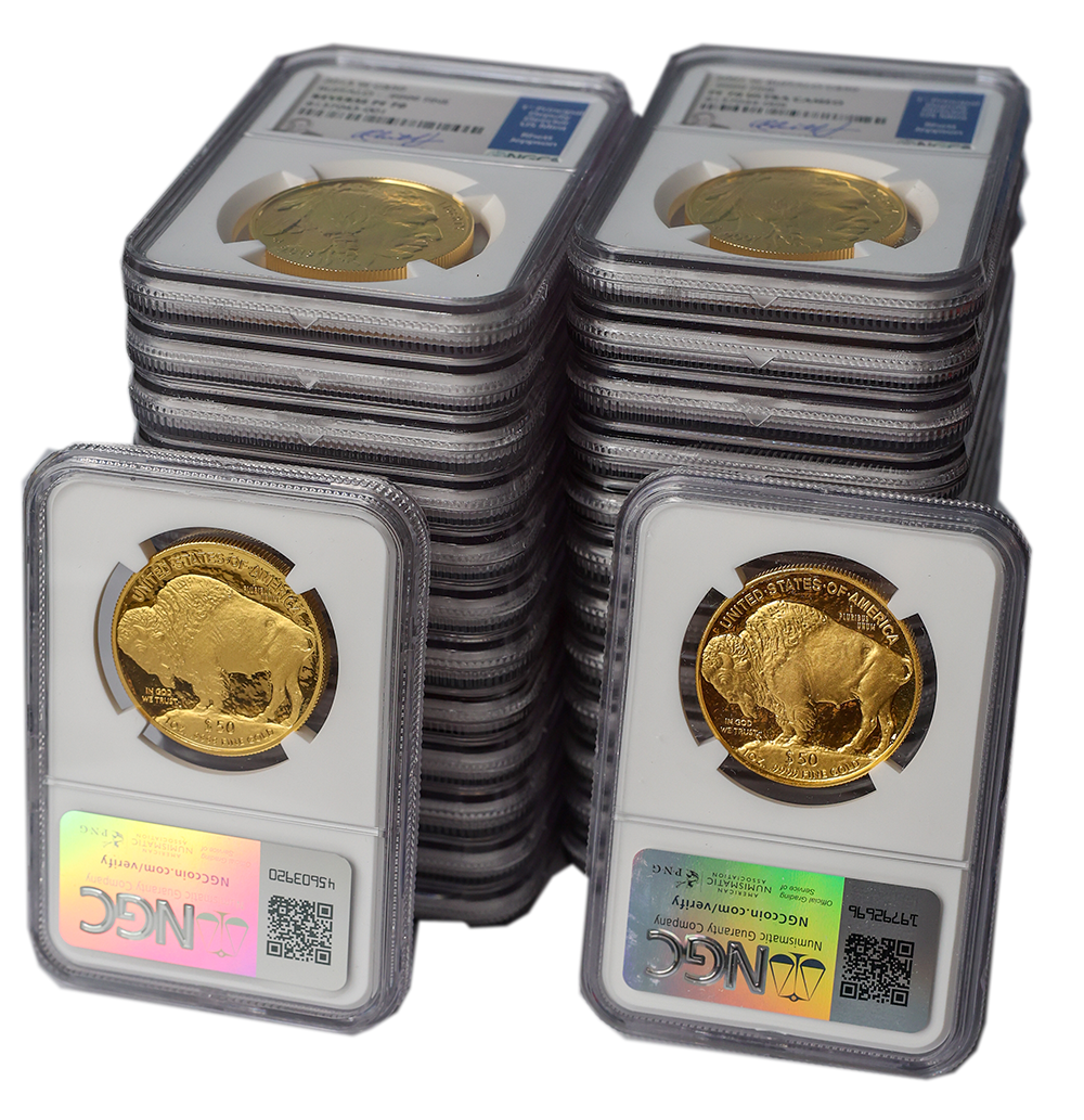 26-Piece Gold Buffalo Set 2006-2023 NGC PF70 Ultra Cameo