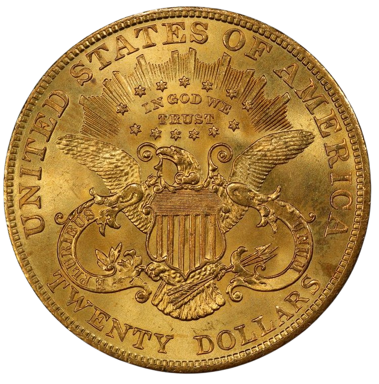 1904 $20 Liberty CACG MS64