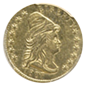 1807 $2.50 Draped Bust PCGS AU58