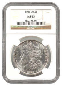 1903-O Morgan $1 NGC MS63