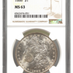 1888-S Morgan $1 NGC MS63