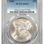 1898-S Morgan $1 PCGS MS63