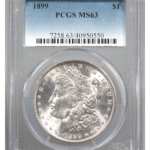 1899-S Morgan $1 PCGS MS63