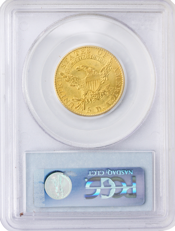 1813 $5 Capped Bust PCGS MS62 CAC 1813 $5 Capped Bust PCGS MS62 CAC
