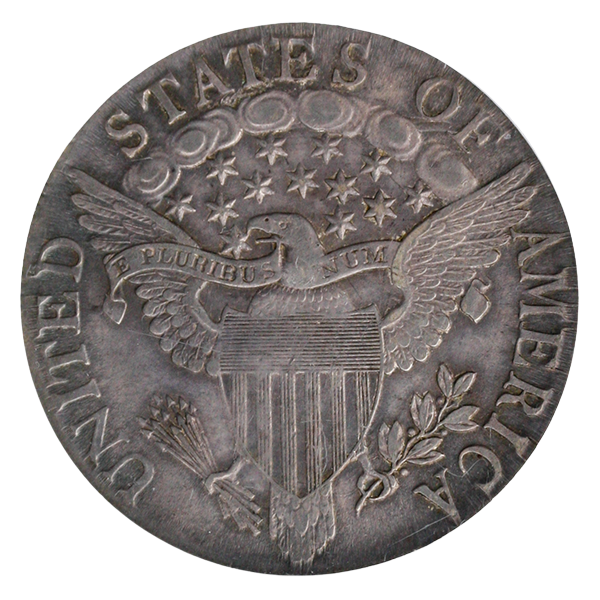 1807 Draped Bust Half Dollar PCGS AU55