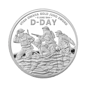 2024 British 2 oz. Silver D-Day Commemorative Proof