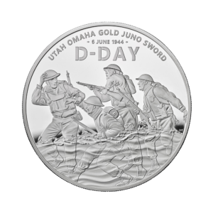 2024 British 5 oz. Silver D-Day Commemorative Proof