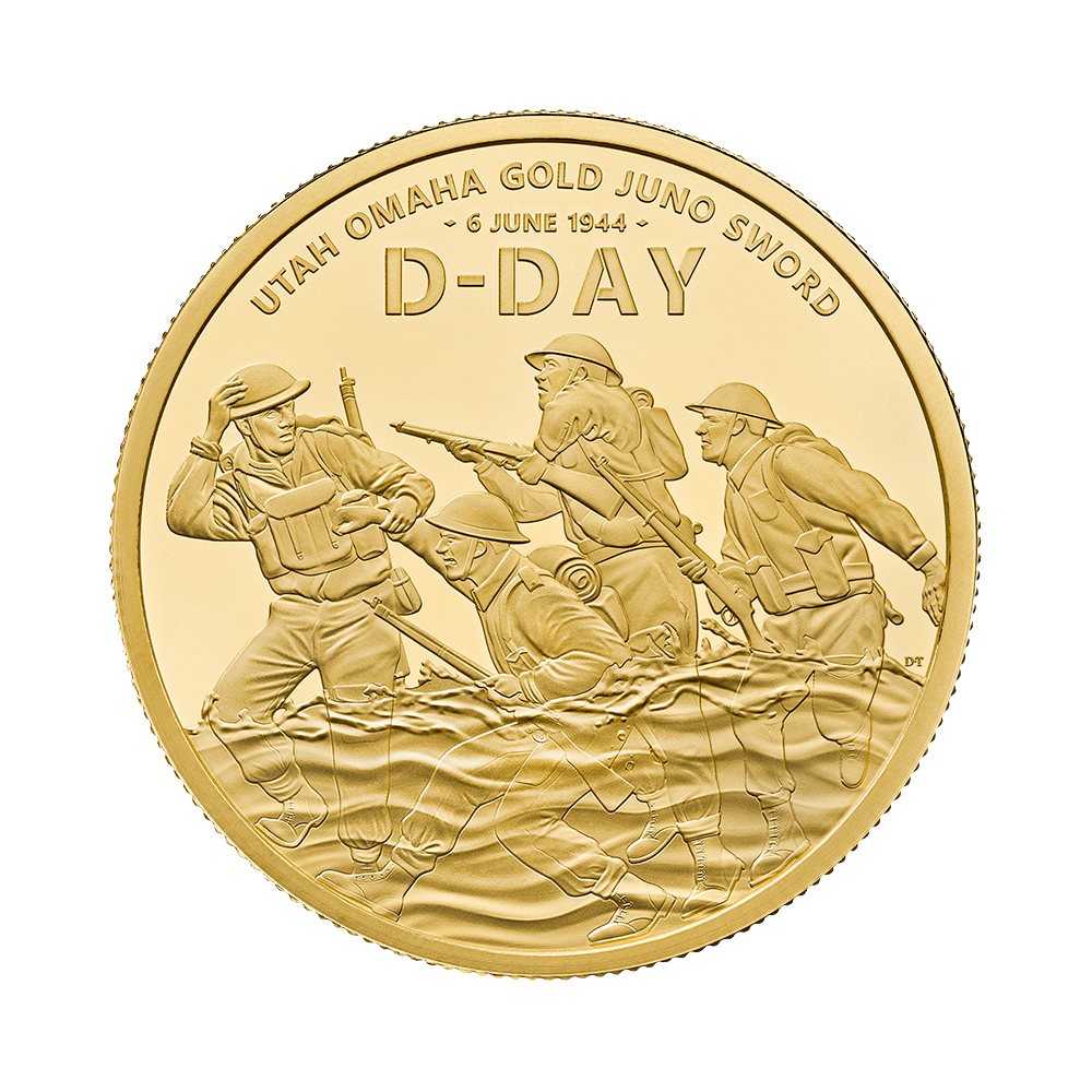 2024 British 1 oz. Gold D-Day Commemorative Proof