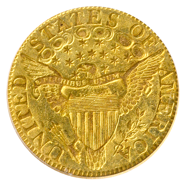 1802/1 $5 Draped Bust PCGS AU53 1802/1 $5 Draped Bust PCGS AU53
