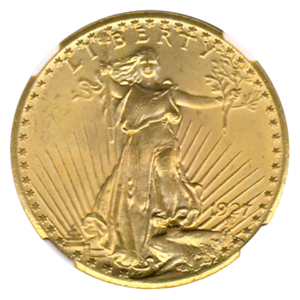 1927 $20 Saint Gaudens PCGS MS66 CAC
