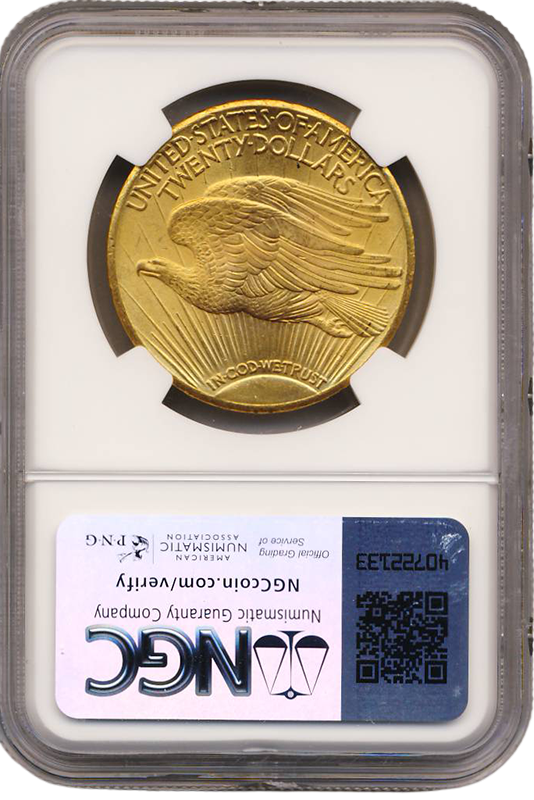 1927 $20 Saint Gaudens PCGS MS66 CAC