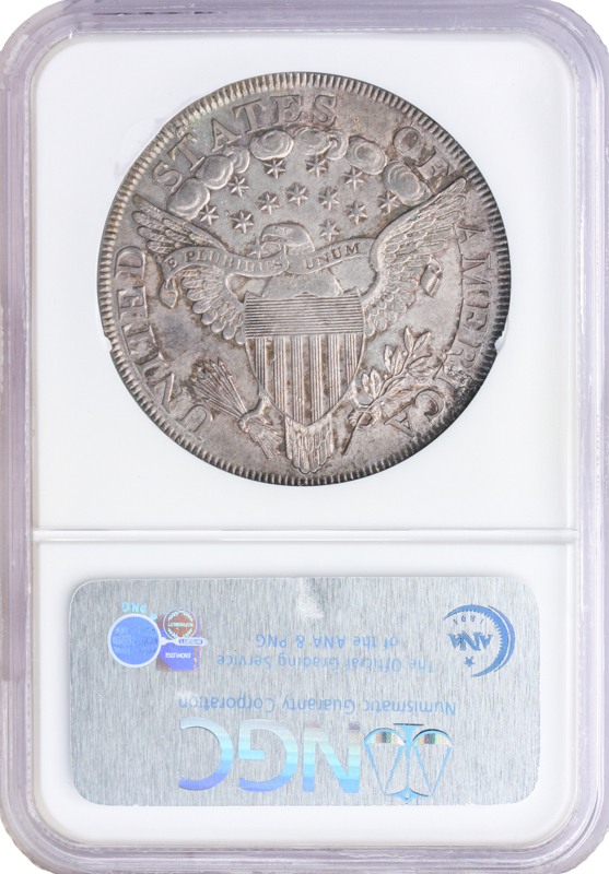 1799/8 Draped Bust $1 Large Eagle 13-Stars NGC MS62