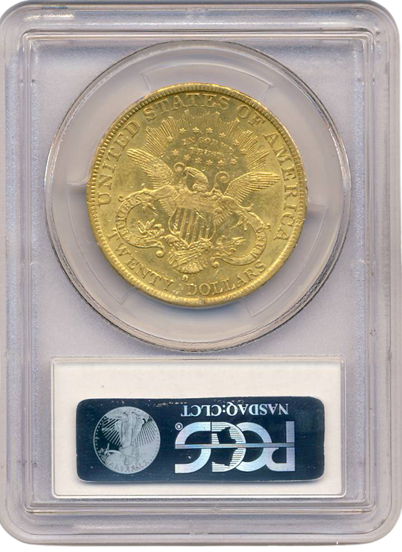 1879-O $20 Liberty PCGS AU58