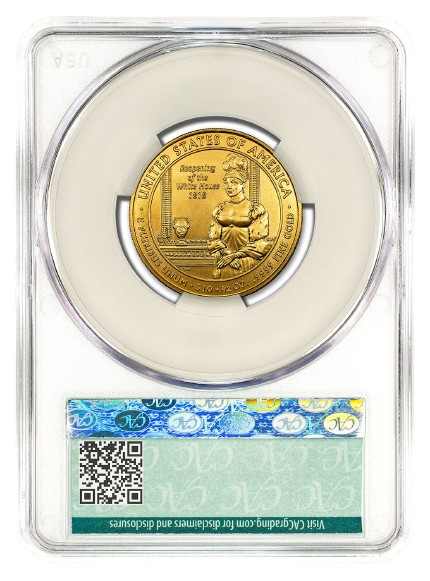 2008-W $10 Gold First Spouse CACG MS70 - Elizabeth Monroe 2008-W $10 Gold First Spouse CACG MS70 - Elizabeth Monroe