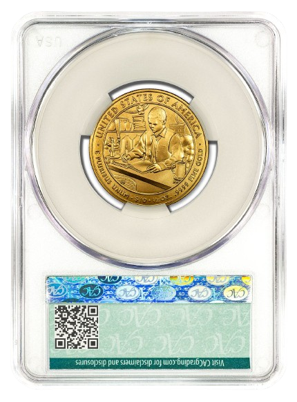 2010-W $10 Gold First Spouse CACG MS70 - Buchanan's Liberty 2010-W $10 Gold First Spouse CACG MS70 - Buchanan's Liberty