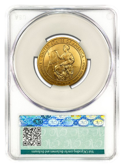2011-W $10 Gold First Spouse CACG MS70 - Lucretia Garfield 2011-W $10 Gold First Spouse CACG MS70 - Lucretia Garfield