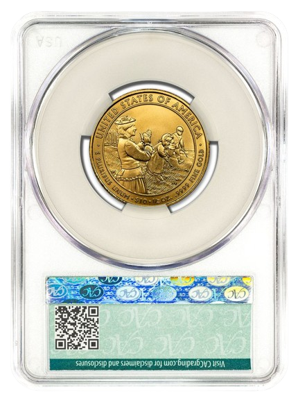 2011-W $10 Gold First Spouse CACG MS70 - Lucy Hayes 2011-W $10 Gold First Spouse CACG MS70 - Lucy Hayes