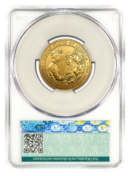 2012-W $10 Gold First Spouse CACG MS70 - Frances Cleveland 2012-W $10 Gold First Spouse CACG MS70 - Frances Cleveland