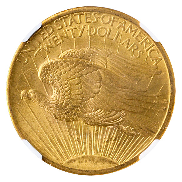 1907 $20 Saint Gaudens NGC MS63 No Motto 1907 $20 Saint Gaudens NGC MS63 No Motto