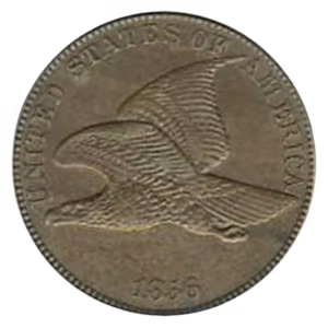 1856 Flying Eagle Cent PCGS PR63 CAC