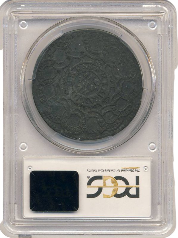 1776 Continental Curency Pewter $1 PCGS VF35 CAC 1776 Continental Curency Pewter $1 PCGS VF35 CAC