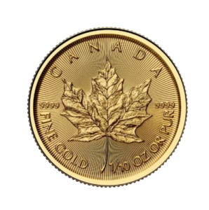 2025 1/10 oz Canadian Gold Maple Leaf (BU)