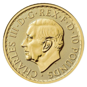 2025 1/10 oz British Gold Britannia (BU)