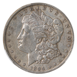 1894-O Morgan $1 CACG XF45 CAC