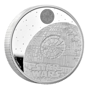 2024 1 oz Royal Mint Silver Star Wars Death Star Proof