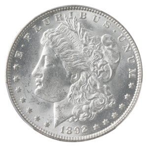 1892-O Morgan $1 PCGS MS63 CAC