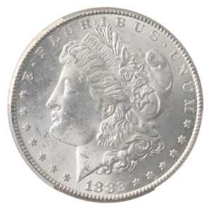 1882-CC Morgan $1 CACG MS63 CAC