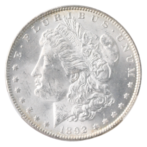 1892 Morgan $1 CACG MS61