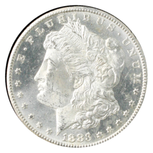1883-CC Morgan $1 GSA MS64
