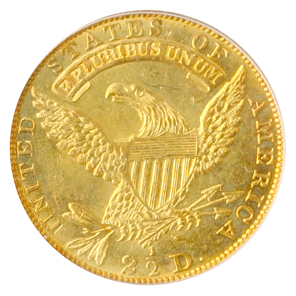 1831 $2.50 Capped Bust PCGS MS61