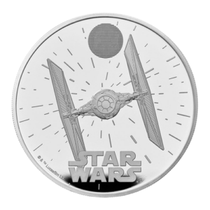 2024 1 oz Silver Royal Mint Star Wars TIE Fighter Proof