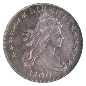 1800 Draped Bust $1 NGC AU58