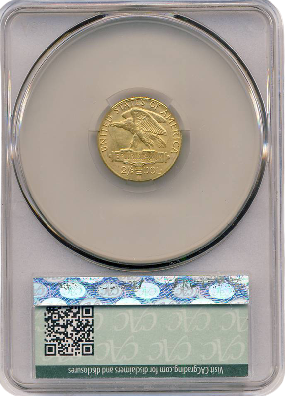 1915-S $2.50  Panama Pacific Gold Commemorative CACG MS65