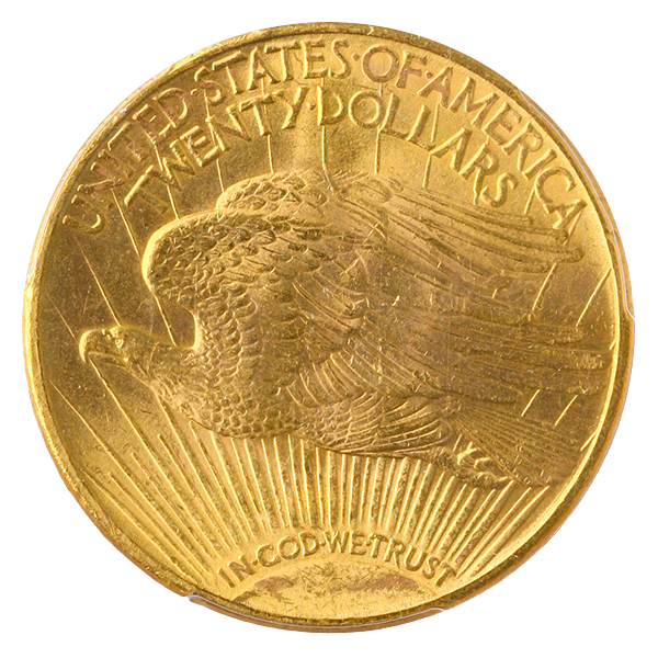 1915-S $20 Saint Gaudens PCGS MS64