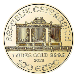 2025 1 oz Gold Austrian Philharmonic (BU)