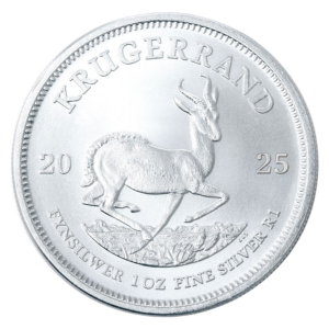 2025 1 oz Silver South African Krugerrand (BU)