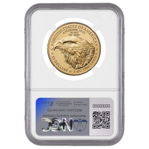 2025 1 oz Gold Eagle NGC MS70 Early Releases
