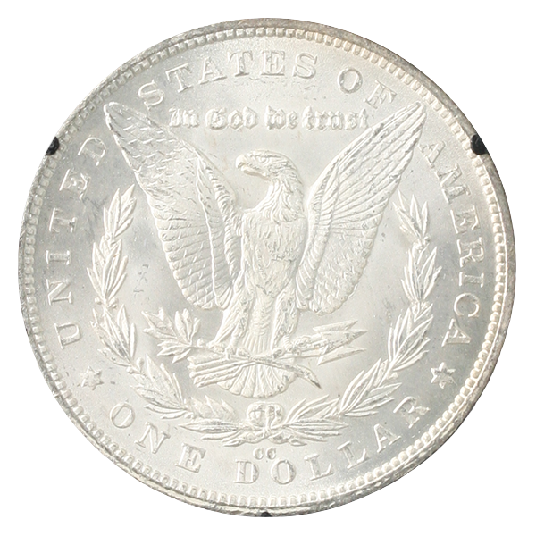 1880-CC Morgan $1 GSA CACG MS64