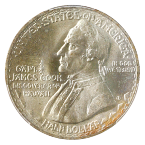 1928 Hawaiian 50c Silver Commemorative PCGS MS66 CAC