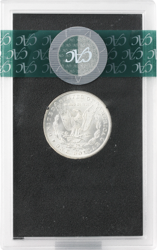 1884-CC Morgan $1 CACG MS64 +