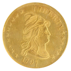 1797 $10 Draped Bust Large Eagle NGC MS62 CAC