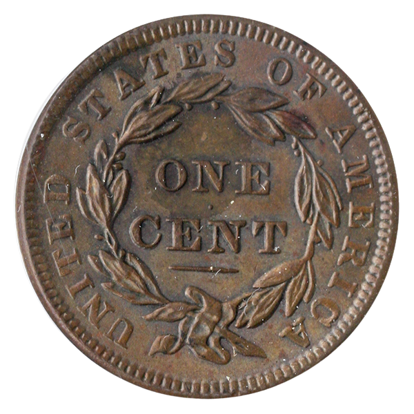 1838 Large Cent PCGS MS64