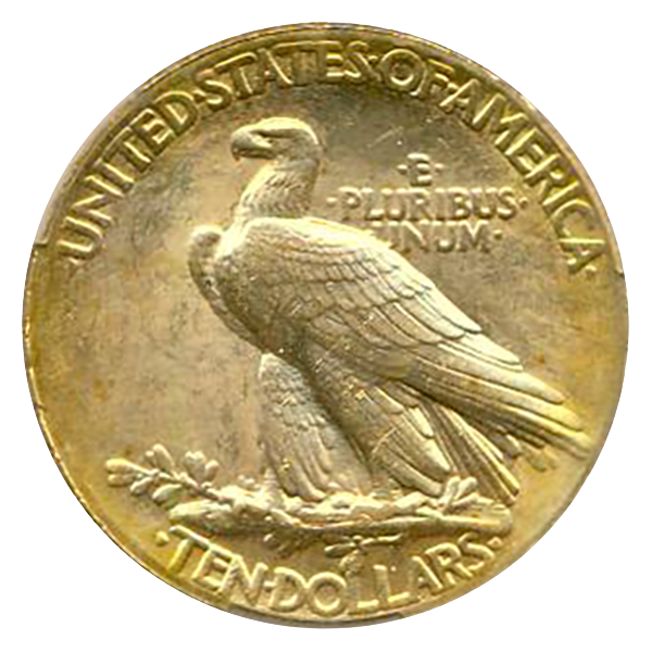 1907 $10 Indian Wire Edge CACG MS63