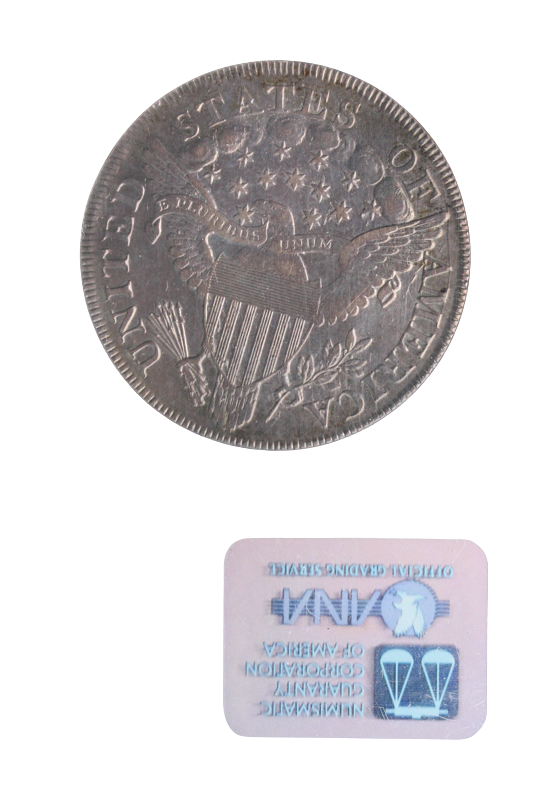 1799 Draped Bust $1 NGC AU58